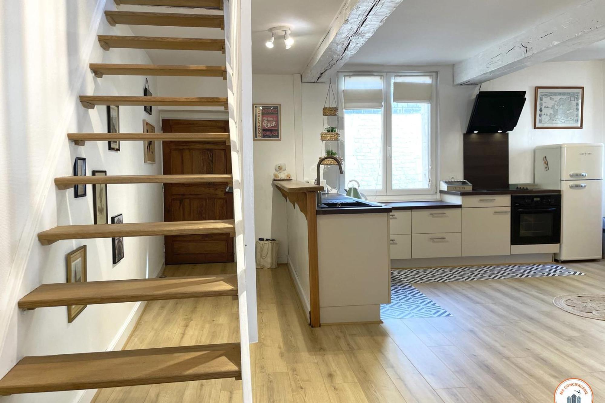 Le St-Laurent - Magnifique Triplex - Calme Caen Dış mekan fotoğraf